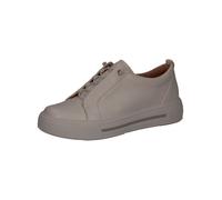Sneaker CAPRICE "Caprice Sneaker Leder", Damen, Gr. 38, weiß, Leder, Schuhe Sneaker (91343168-38) weiß