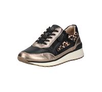 Sneaker CAPRICE "Caprice Sneaker Leder", Damen, Gr. 39, beige (taupe), Leder, Schuhe Sneaker (68264662-39) taupe