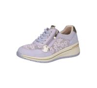 Sneaker CAPRICE "Caprice Sneaker Leder/Textil", Damen, Gr. 39, lavender, Leder, Textil, Schuhe Sneaker (29097136-39) lavender