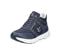 Caprice Damen Sneaker hoch Climotion, vegan wasserabweisend, Blau (Ocean Comb) 37 EU