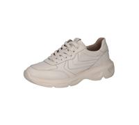 Sneaker CAPRICE "Caprice Sneaker Nappaleder", Damen, Gr. 39, vanilla, Nappaleder, Schuhe Sneaker (23322169-39) vanilla
