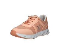 CAPRICE Damen Sneaker flach mit Schnürsenkeln Vegan, Rosa (Peach Comb), 38 EU