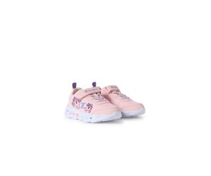 Sneaker CHAMPION "FUN-F PRINT U PS", Mädchen, Gr. 34, pmp, stn, multi, Synthetik, Schuhe Sneaker, mit cooler Blinkfunktion (47681009-34) pmp, stn, multi
