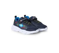 Sneaker CHAMPION "FUNFAIR PRINT B PS", Mädchen, Gr. 35, nny, bat, Textil, Schuhe Sneaker, mit cooler Blinkfunktion (27874807-35) nny, bat