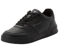 Sneaker CHAMPION "NEWMAN Low Cut Shoe", Damen, Gr. 41, schwarz (triple nbk), Synthetik, Schuhe Sneaker (63618267-41) triple nbk