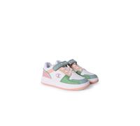 Sneaker CHAMPION "RD18 2.0 LOW G PS", Mädchen, Gr. 31, bunt (wht, pmp, bsf), Synthetik, Schuhe Sneaker, für Kinder (99690958-31) wht, pmp, bsf