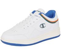 Sneaker CHAMPION "RD18 LOW B GS", Kinder, Gr. 37,5, wht, med, bai, onh, natl, Synthetik, Schuhe Sneaker (29731445-37,5)