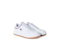 Sneaker CHAMPION "RD18 LOW", Damen, Gr. 39, weiß (wht, wdwb, map), Synthetik, Schuhe Sneaker (55258855-39) wht, wdwb, map