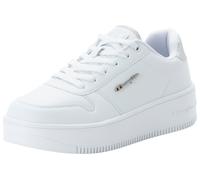 Sneaker CHAMPION "RD18 PLAT CHROMO", Damen, Gr. 40, silber (wht, silber), Synthetik, Schuhe Sneaker (20670968-40) wht, silber