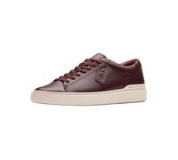 Sneaker CLARKS "Clarks Sneaker Leder", Herren, Gr. 43, braun, Leder, Schuhe Sneaker (62060914-43) braun