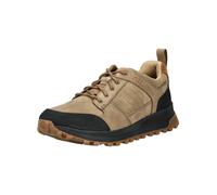 Sneaker CLARKS "Clarks Sneaker Nubukleder", Herren, Gr. 42, dunkelbeige, Nubukleder, Schuhe Sneaker (79250928-42) dunkelbeige