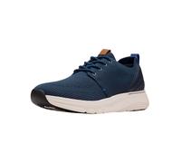 Sneaker CLARKS "Clarks Sneaker Textil", Herren, Gr. 41,5, blau (navy), Textil, Schuhe Sneaker (20079610-41,5)
