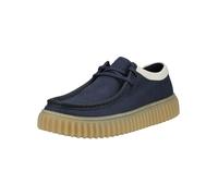 Sneaker CLARKS "Clarks Sneaker Textil", Herren, Gr. 44, blau, Textil, Schuhe Sneaker (87815824-44) blau