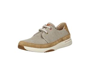 Sneaker CLARKS "Clarks Sneaker Veloursleder", Herren, Gr. 41, beige (sand), Veloursleder, Schuhe Sneaker (71660302-41)