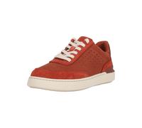 Sneaker CLARKS "Courtlite", Herren, Gr. 42, rot (orange), Schuhe Sneaker, in retro-inspirierter Optik mit dämpfender Sohle (13101959-42) orange
