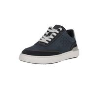 Sneaker CLARKS "Courtlite", Herren, Gr. 45, blau, Kunstfaser, Schuhe Sneaker, mit federndem Fußbett (49176317-45) blau