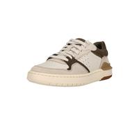 Sneaker CLARKS "Courtlite2", Herren, Gr. 42,5, beige (olivgrün), Schuhe Sneaker, im retro-inspirierten Design mit modernem Touch (37174453-42,5) olivgrün