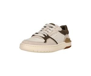 Sneaker CLARKS "Courtlite2", Herren, Gr. 42,5, olivgrün, Schuhe Sneaker, im retro-inspirierten Design mit modernem Touch (37174453-42,5) olivgrün