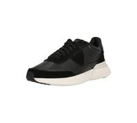 Sneaker CLARKS "Craft Pace", Herren, Gr. 42, schwarz, Leder, Schuhe Sneaker, mit Retro-Touch und weichem Fußbett (21415751-42) schwarz