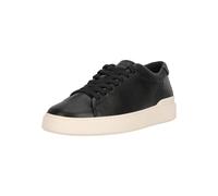Sneaker CLARKS "Craft Swift", Herren, Gr. 46, schwarz, Leder, Schuhe Sneaker, mit herausnehmbarem Fußbett (47688552-46) schwarz