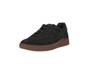 Sneaker CLARKS "CraftRally Ace", Herren, Gr. 41,5, schwarz, Schuhe Sneaker, mit Retro-Tennissilhouette (69912030-41,5) schwarz