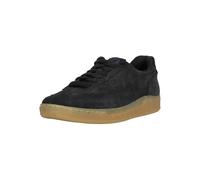 Sneaker CLARKS "CraftRally Ace", Herren, Gr. 44,5, blau, Leder, Schuhe Sneaker, mit Retro-Tennissilhouette (79292623-44,5) blau
