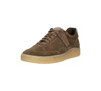 Sneaker CLARKS "CraftRally Ace", Herren, Gr. 44,5, khaki, Leder, Schuhe Sneaker, mit griffiger Laufsohle (18524358-44,5) khaki