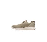 Sneaker CLARKS "Motion Trek", Herren, Gr. 41,5, beige, Kunstfaser, Schuhe Sneaker, mit stoßabsorbierender und dynamischer Sohle (55962367-41,5) beige