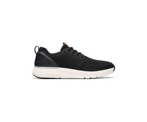 Sneaker CLARKS "Motion Trek", Herren, Gr. 44, schwarz, Kunstfaser, Schuhe Sneaker, mit innovativer Technologie (89200763-44) schwarz