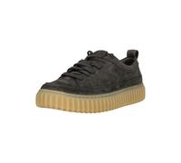Sneaker CLARKS "Torhill Lace", Herren, Gr. 41,5, grau (braun), Kunstfaser, Schuhe Sneaker, mit strapazierfähiger Sohle (41460249-41,5) braun