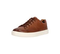 Sneaker CLARKS "Un Costa Lace", Herren, Gr. 41, braun, Leder, Schuhe Sneaker, mit bequemem konturiertem Fußbett (31422055-41) braun
