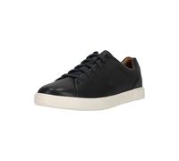 Sneaker CLARKS "Un Costa Lace", Herren, Gr. 44,5, blau (dunkelblau), Leder, Schuhe Sneaker, im sportlichen Look mit stoßdämpfendem Fußbett (65755136-44,5) dunkelblau