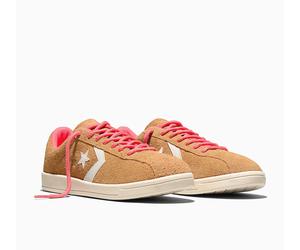 Sneaker CONVERSE "ALL STAR CLASSIC TRAINER SUEDE", Herren, Gr. 42, honey stick, cherry balm, egret, Leder, Schuhe Sneaker (68761531-42) honey stick, cherry balm, egret