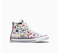 Sneaker CONVERSE "CHUCK TAYLOR ALL STAR 1V", Mädchen, Gr. 35, bunt (weiß, weiß, schwarz), Textil, Schuhe Sneaker (50596241-35) weiß, weiß, schwarz