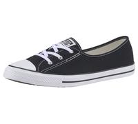 Sneaker CONVERSE "Chuck Taylor All Star Ballet Lace Ox", Damen, Gr. 38, schwarz, Textil, Schuhe Canvassneaker Sneaker low (616337-38) schwarz