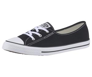 Sneaker CONVERSE "Chuck Taylor All Star Ballet Lace Ox", Damen, Gr. 38, schwarz, Textil, Schuhe Canvassneaker Sneaker low (616337-38) schwarz