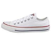 Sneaker CONVERSE "Chuck Taylor All Star Core Ox", Gr. 41, weiß, Textil, Schuhe Skaterschuh Canvassneaker Sneaker low, Topseller (456397-41) weiß