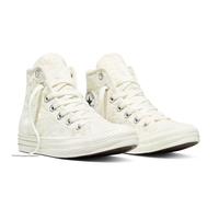 Sneaker CONVERSE "CHUCK TAYLOR ALL STAR", Damen, Gr. 36, weiß (egret, schwarz), Textil, Schuhe Sneaker, für Alltag, mit Gummilaufsohle, sportlicher Stil, mit Schnürung (65484413-36) egret, schwarz
