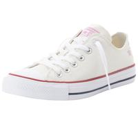 Sneaker CONVERSE "CHUCK TAYLOR ALL STAR", Damen, Gr. 36, weiß (vintage weiß, cliffside rose), Textil, Schuhe Sneaker (78676149-36) vintage weiß, cliffside rose