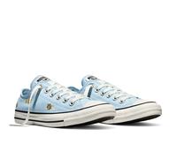 Sneaker CONVERSE "CHUCK TAYLOR ALL STAR EMBROIDERED FLORALS", Damen, Gr. 37,5, clear skies, bright outlook, in the weeds, Textil, Schuhe Sneaker, für Alltag, mit profiliertem Laufsohlenprofil, sportli