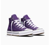 Sneaker CONVERSE "CHUCK TAYLOR ALL STAR EVA LIFT CAN", Damen, Gr. 37, schwarzberry jam, weiß, egret, Textil, Schuhe Sneaker (59489447-37) schwarzberry jam, weiß, egret