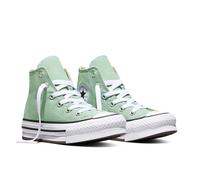 Sneaker CONVERSE "CHUCK TAYLOR ALL STAR EVA LIFT CANVAS PLATFORM", Mädchen, Gr. 33, thyme again, weiß, natural ivory, Textil, Schuhe Sneaker, für sportliche Aktivitäten und Alltag, sportlicher Stil (3