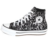 Sneaker CONVERSE "CHUCK TAYLOR ALL STAR EVA LIFT", Damen, Gr. 37,5, frozen thistle, weiß, schwarz, Textil, gemustert, Schuhe (43519157-37,5) frozen thistle, weiß, schwarz