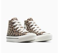 Sneaker CONVERSE "CHUCK TAYLOR ALL STAR EVA LIFT", Mädchen, Gr. 35, warm quarry, vintage weiß, schwarz, Textil, Schuhe Sneaker (89827427-35) warm quarry, vintage weiß, schwarz