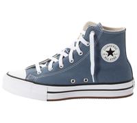 Sneaker CONVERSE "CHUCK TAYLOR ALL STAR EVA LIFT PLATFORM", Kinder, Gr. 38,5, weiß (lakeside blau, weiß, schwarz), Textil, Schuhe Sneaker (58815555-38,5) lakeside blau, weiß, schwarz