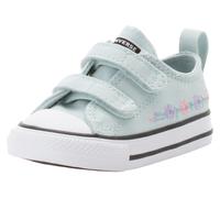 Sneaker CONVERSE "CHUCK TAYLOR ALL STAR FLORALS EASY ON", Mädchen, Gr. 20, blau (you dew you), Textil, Schuhe Sneaker (61286329-20) you dew you