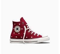 Sneaker CONVERSE "CHUCK TAYLOR ALL STAR HEARTS & ROS", Jungen, Gr. 38,5, days ahead, vintage weiß, new found bloom, Textil, Schuhe Sneaker, Valentinstag Love Valentine Edition (98029727-38,5) days ahe