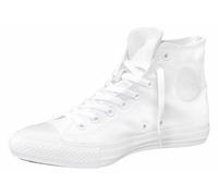 Sneaker CONVERSE "CHUCK TAYLOR ALL STAR HI Unisex Mono", Damen, Gr. 37,5, weiß (weiß, monochrome), Textil, Schuhe Sneaker (253080-37,5) weiß, monochrome