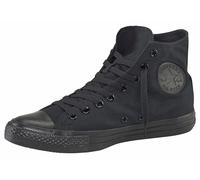 Sneaker CONVERSE "CHUCK TAYLOR ALL STAR HI Unisex Mono" Gr. 44, schwarz (black, monochrome) Schuhe Bekleidung (691262-44)