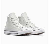 Sneaker CONVERSE "CHUCK TAYLOR ALL STAR LEATHER", Herren, Gr. 46,5, grau (barely grau, barely grau), Leder, Schuhe Sneaker (16787630-46,5) barely grau, barely grau